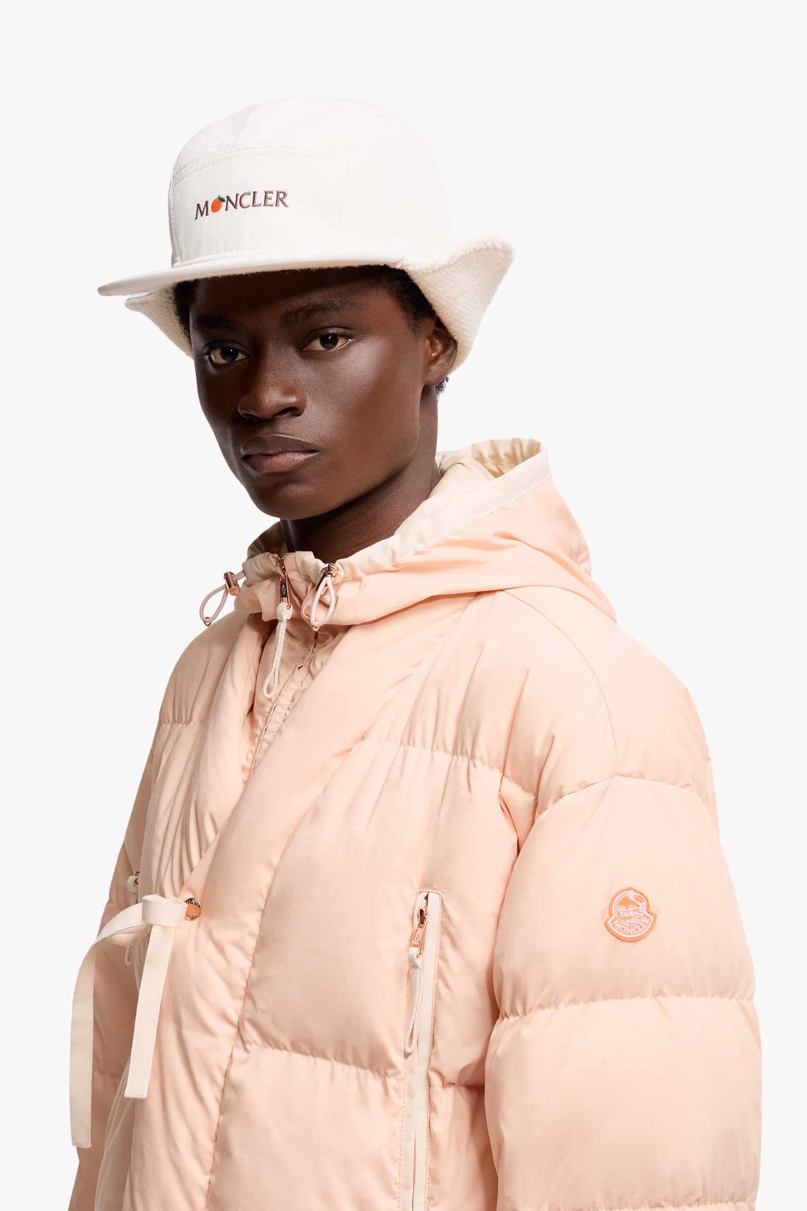 Moncler x Gilga Farm Designed by Donald Glover Reversible Baseball Cap Men White Moncler 2